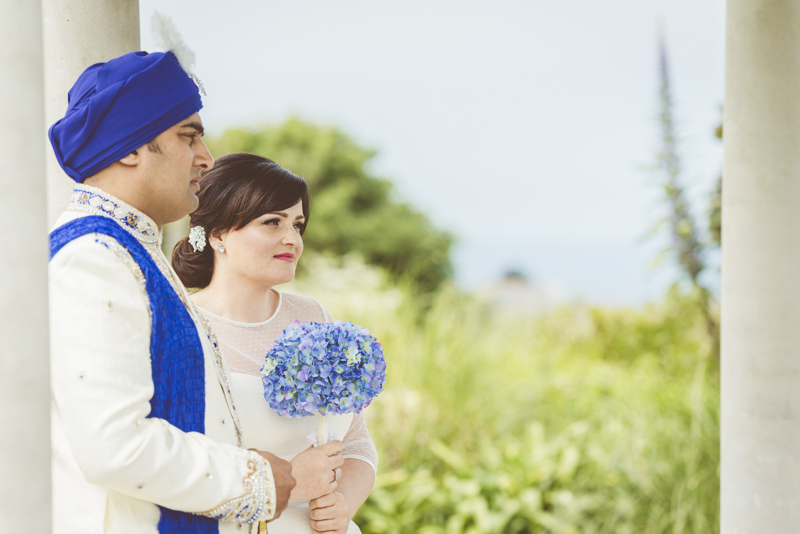 bride, asian, indian, wedding, cornwall